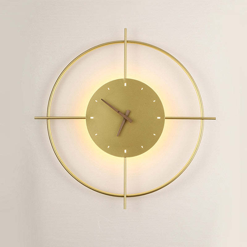 Nielsen Wall lamp Clock, Circle