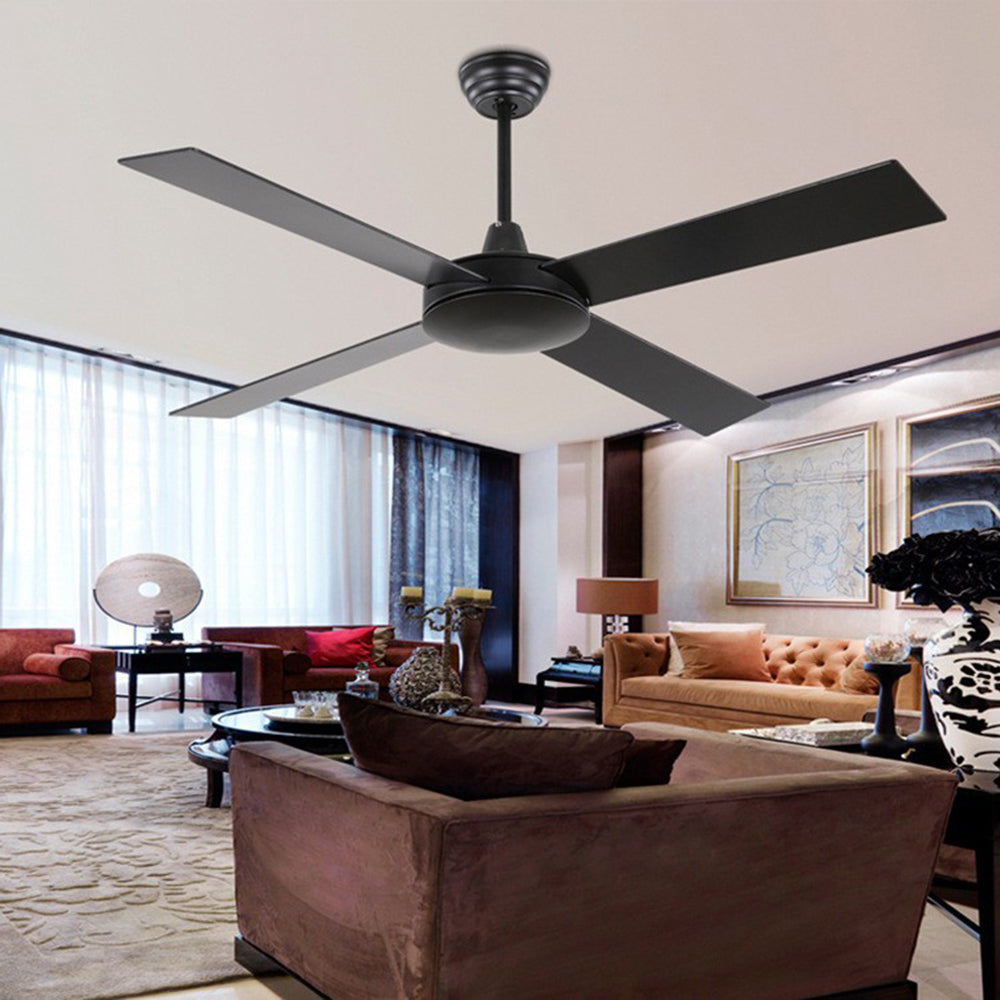 Haydn 4-Blade Black Ceiling Fan, DIA120CM 