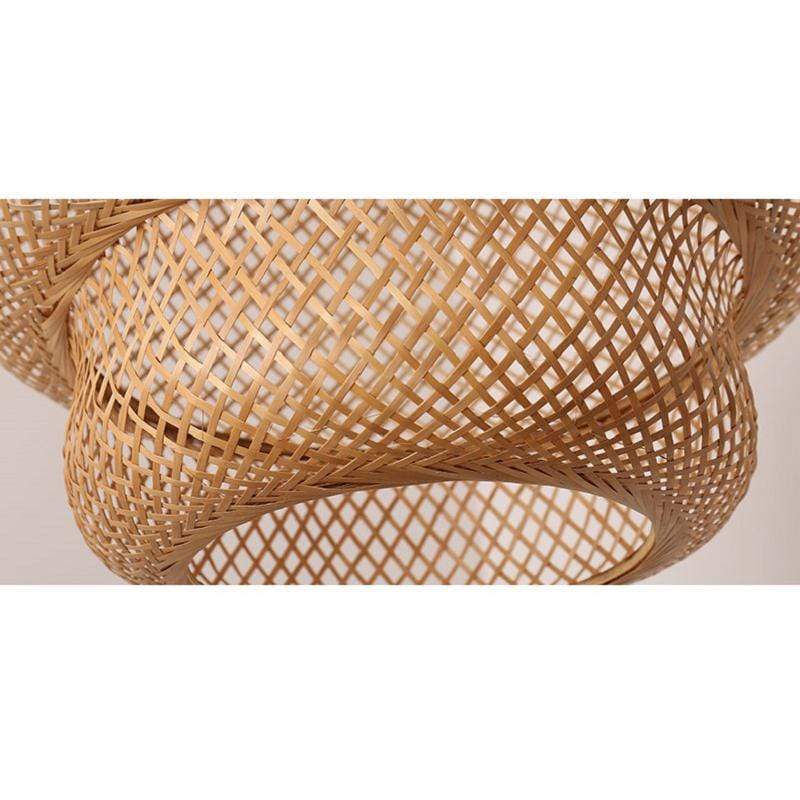 Japanese Stil Bambus Rattan Pendellampe - Las Sola-DK