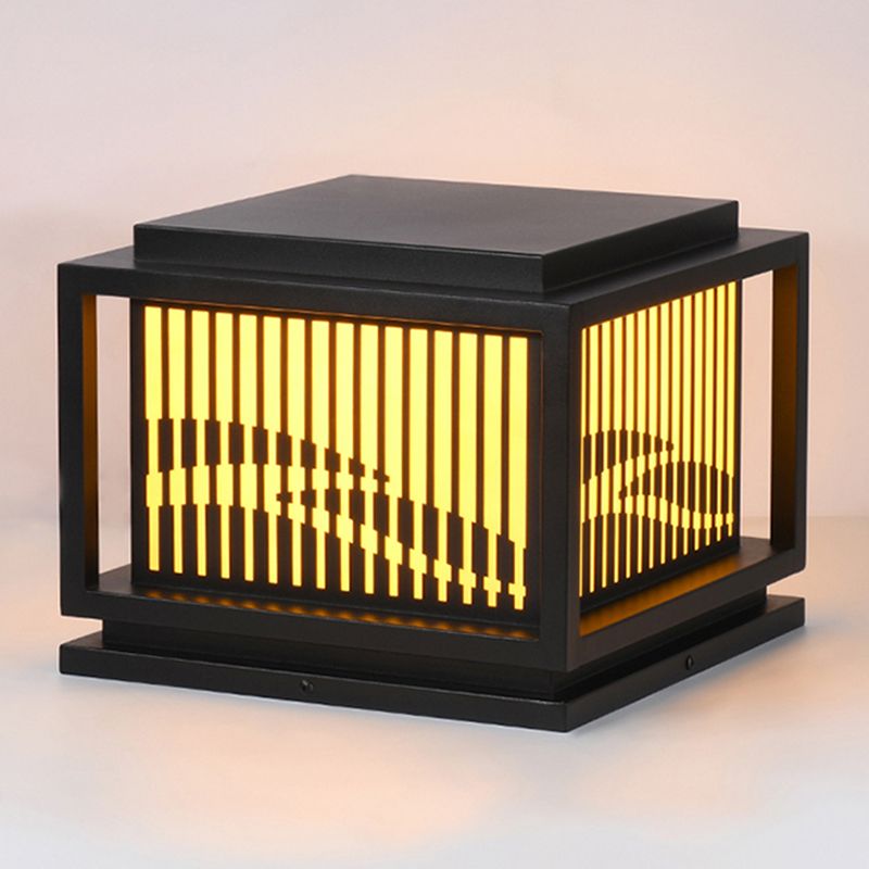 Riley Waves Pier-Mount Outdoor Lamps 