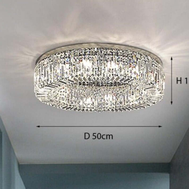 Marilyn Modern Crystal LED Chandeliers Gold Lighting Decoration