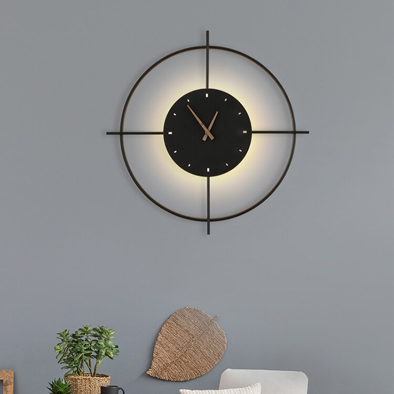 Nielsen Wall lamp Clock, Circle