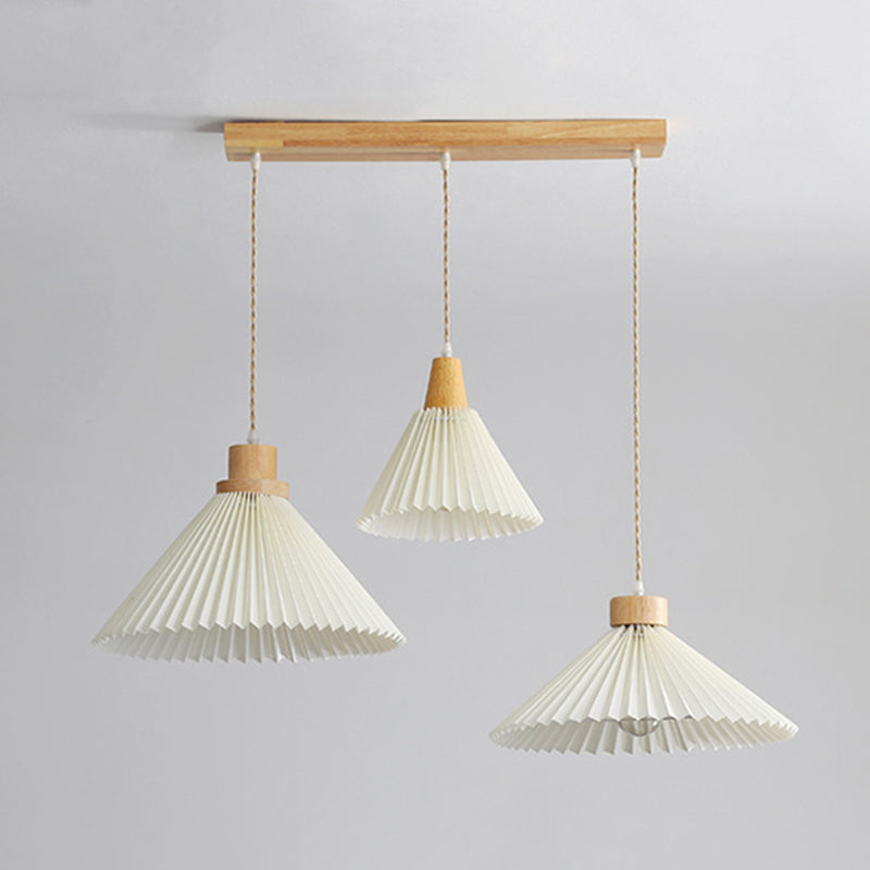 Ozawa Pendant Lamp Cluster, Pleated 4 Style, Living Room/Bedroom