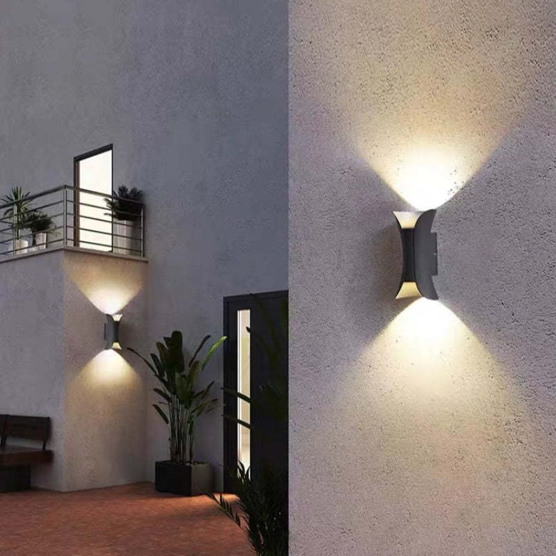 Orr Udendørs Vandtæt LED Væglampe i Aluminium - Las Sola-DK