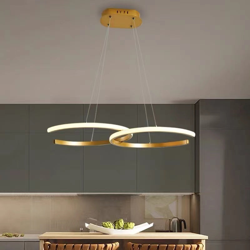 Nordic ring LED Chandeliers 