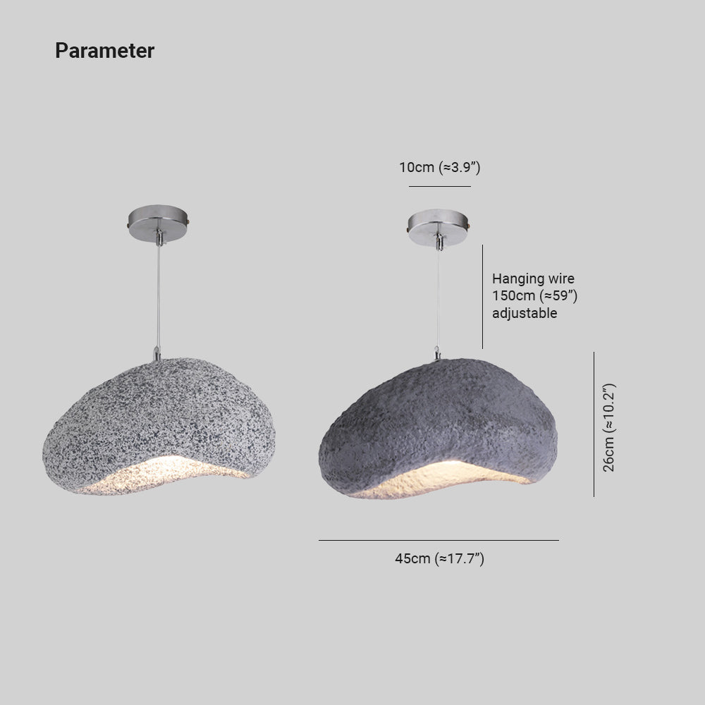 Byers Bread Shape Pendant Lamp, 2 Colours, DIA 45CM 