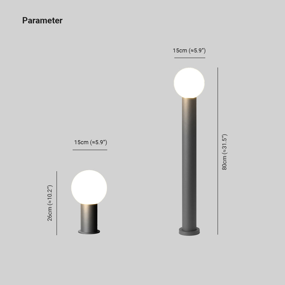 Pena Outdoor Path lighting, Bollard lighting 