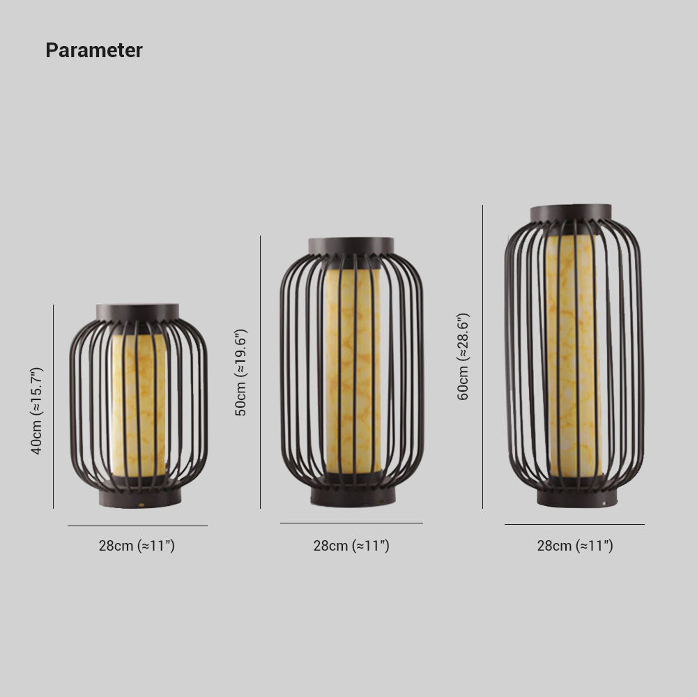 Orr Solar Powered Outdoor Floor Lamp