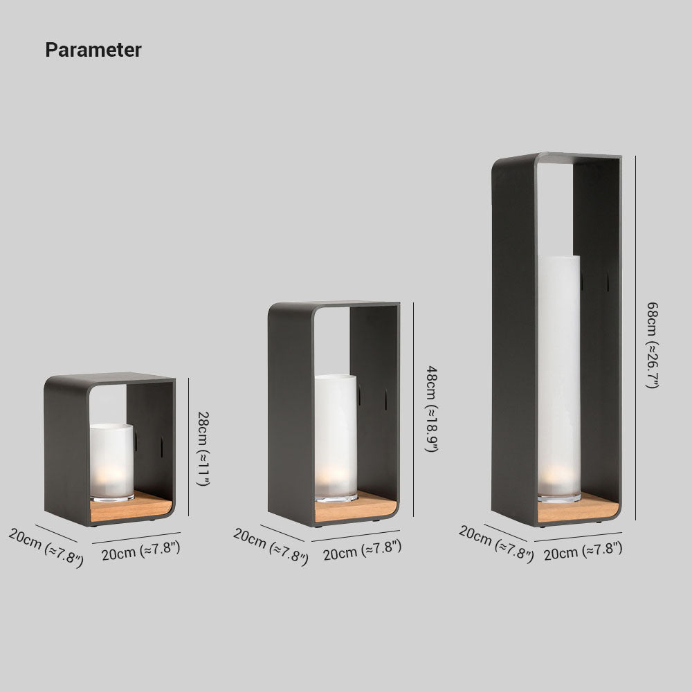 Orr Solar Powered Outdoor Floor Lamp 