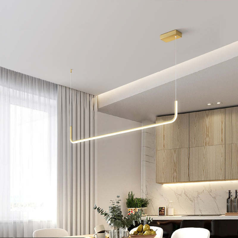 Minimalist LED-foring pendellampe bordlampe - Las Sola-DK