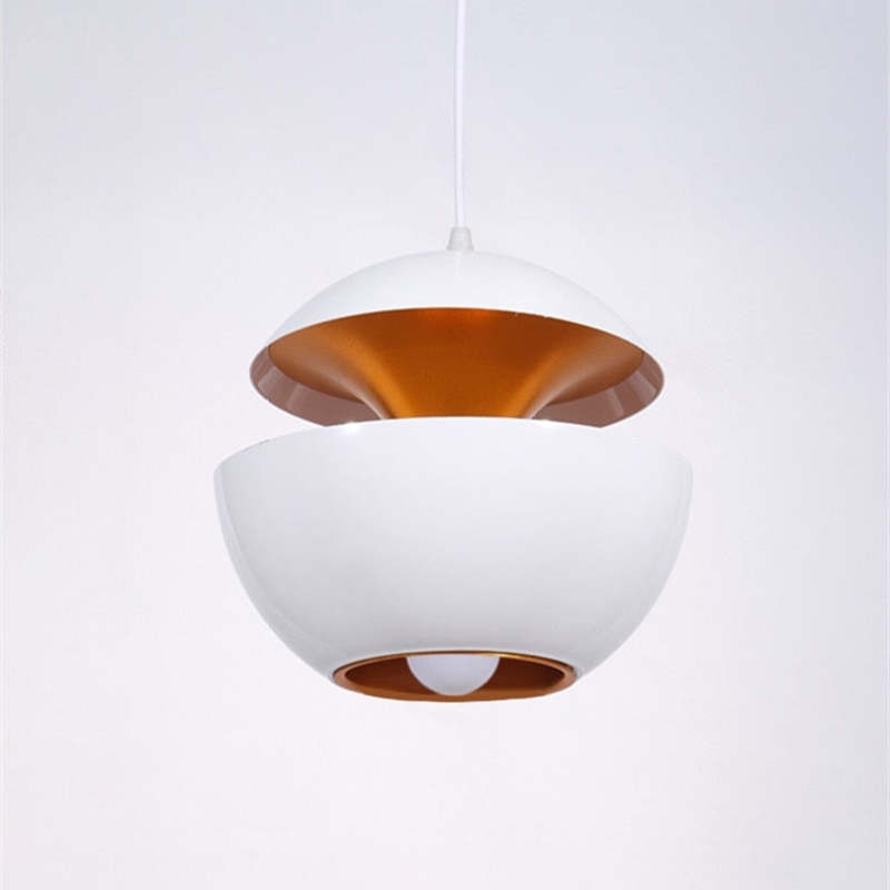 Nordic Creative Black/White LED Pendant Lamp 