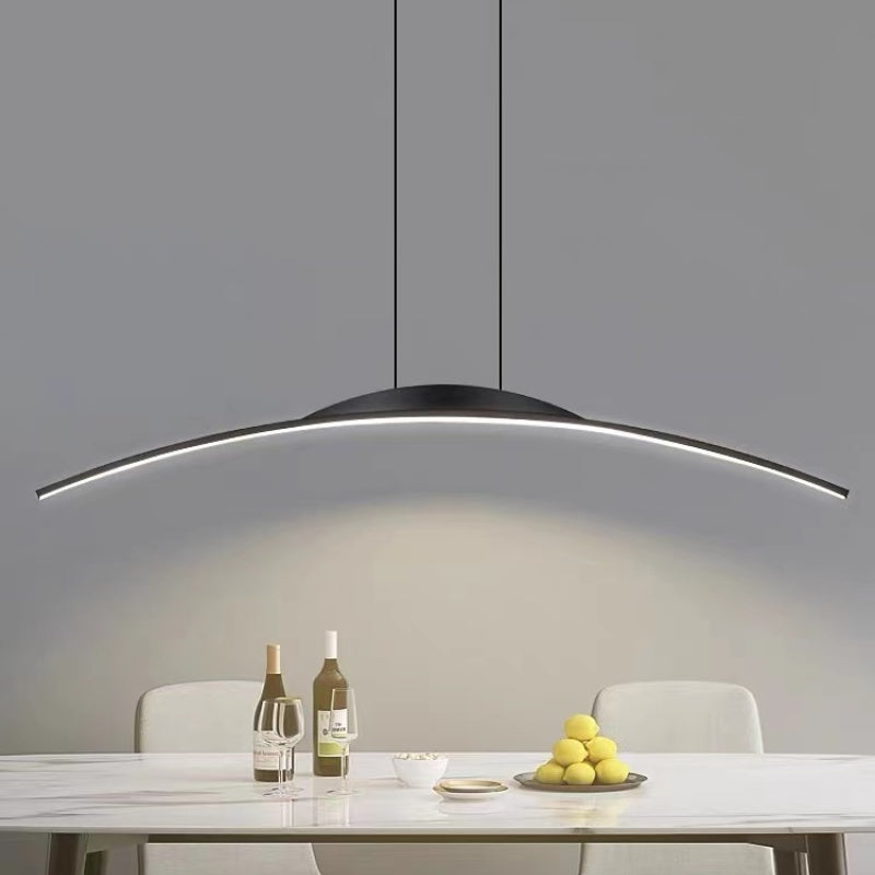 Nordic Simple LED Linear Chandeliers