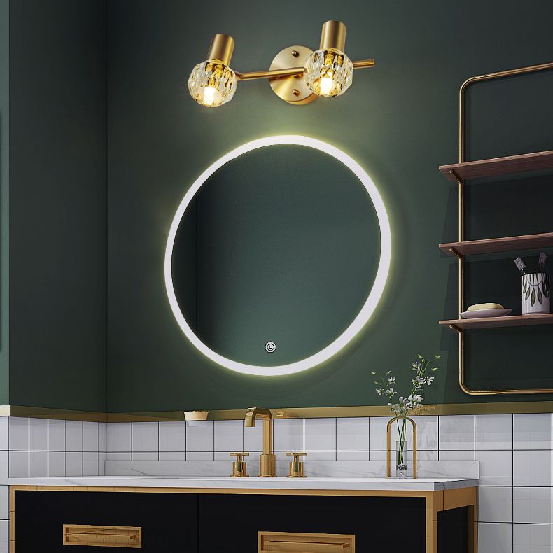 Kristy Mirror Front Mirror Lamp for Bathroom, 2/3 Heads 