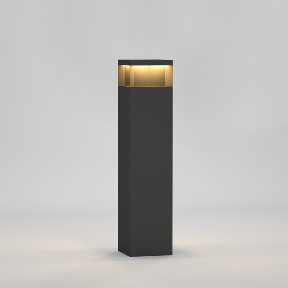 Pena Rectangular Outdoor Path Lighting with Solar Cells 