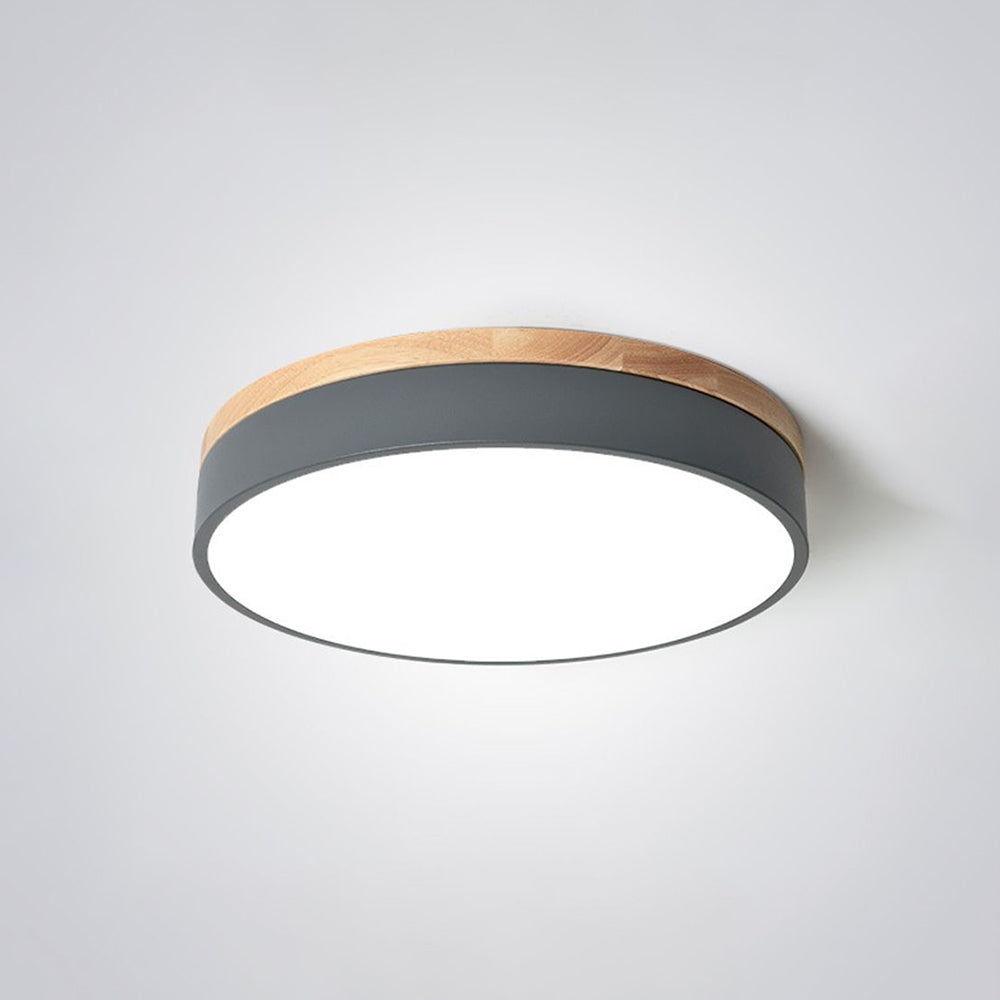 Morandi Nordic LED Round Ceiling Lamp 